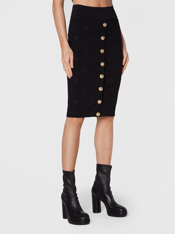 Pinko Pinko Пола тип молив Oviedo 1G180M Y7Z2 Черен Slim Fit