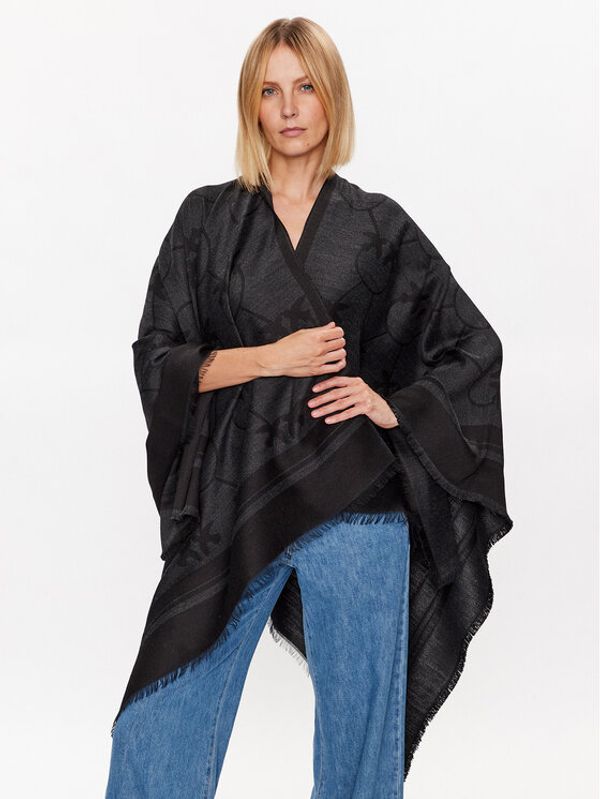 Pinko Pinko Пончо Pedante 100527 A0K6 Черен Relaxed Fit