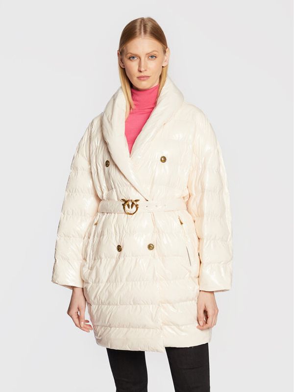 Pinko Pinko Пухено яке Izar 1G18CX A00N Розов Regular Fit