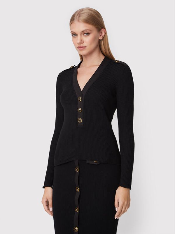 Pinko Pinko Пуловер Alexander 1G184U Y77N Черен Regular Fit