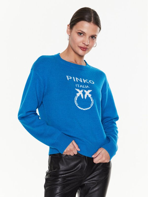 Pinko Pinko Пуловер Burgos 100414 Y7Z4 Син Regular Fit