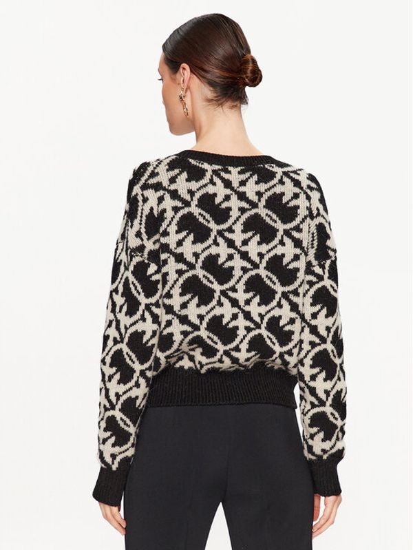 Pinko Pinko Пуловер Ovino 101575 A11F Черен Regular Fit