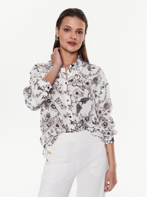 Pinko Pinko Риза Corisha 100855 A0OM Бял Regular Fit