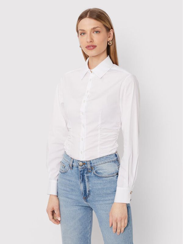 Pinko Pinko Риза Cornelie 1G18CG Y817 Бял Regular Fit