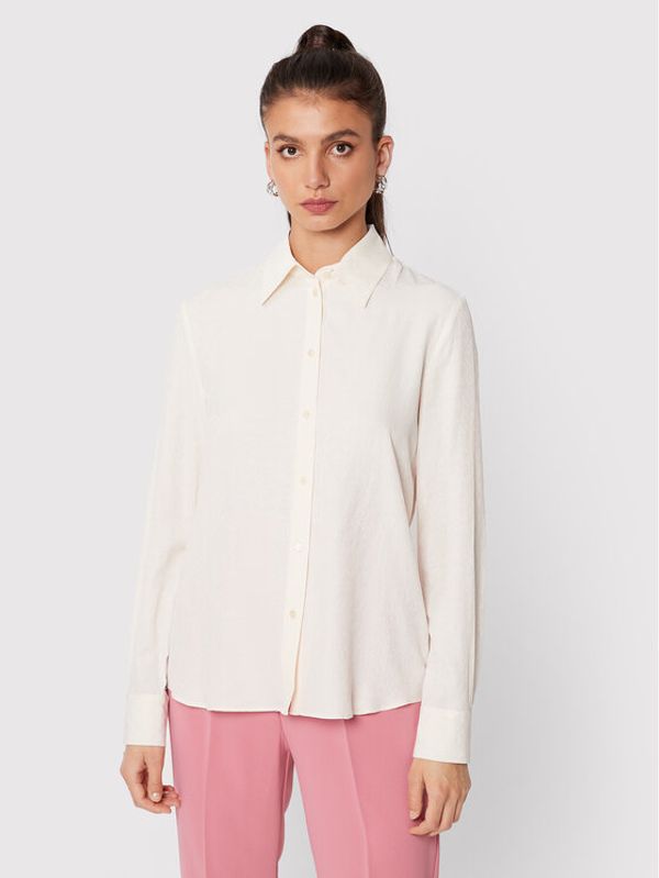 Pinko Pinko Риза Smorzare 1G185Y A01P Бежов Regular Fit