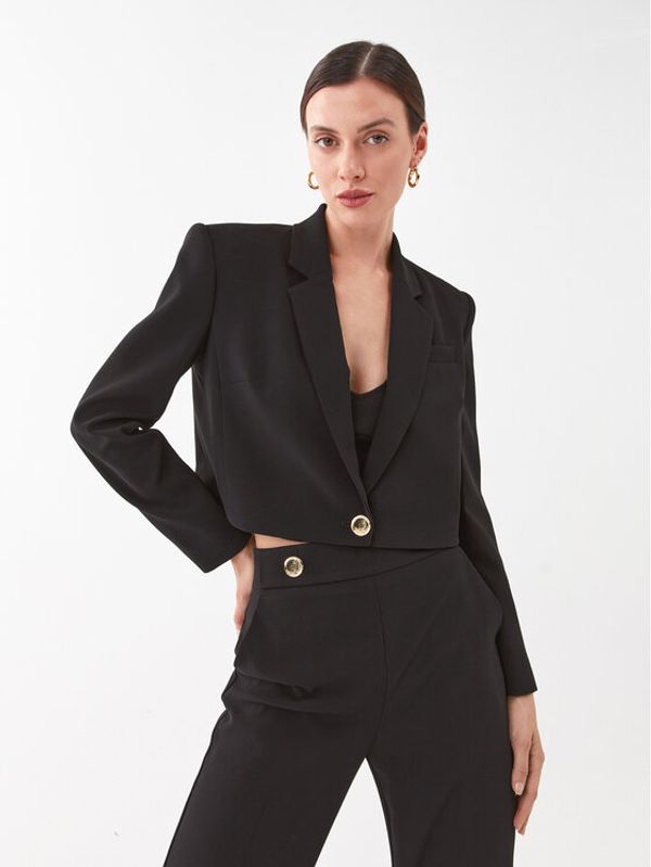 Pinko Pinko Сако Spencer 101692 A14I Черен Regular Fit