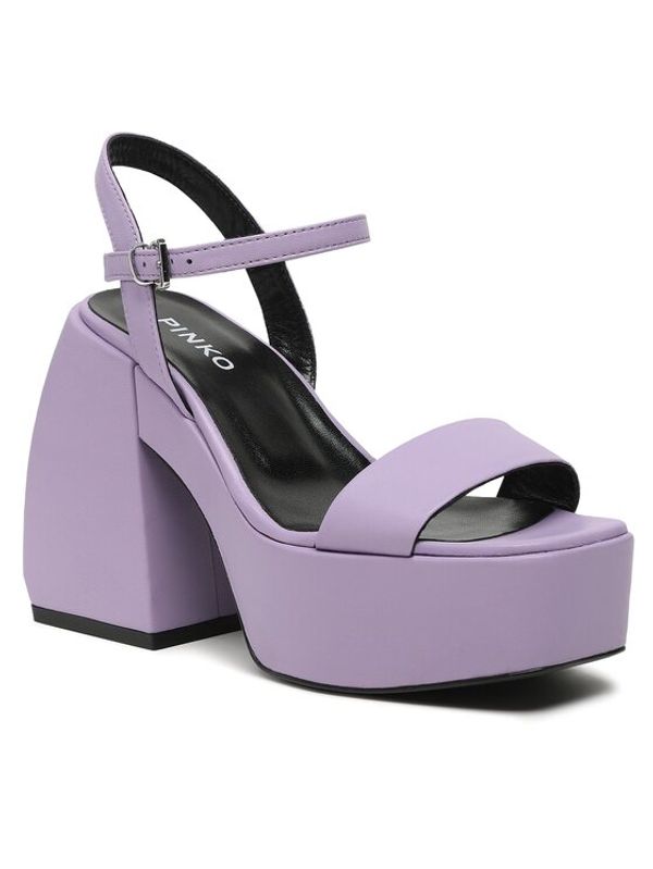 Pinko Pinko Сандали Fantine Wedge PE 23 BLKS1 100655 A0N9 Виолетов