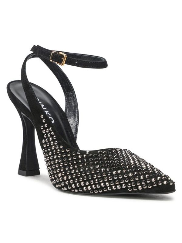 Pinko Pinko Сандали Lisette Slingback PE 23 BLKS1 100566 A0N6 Черен