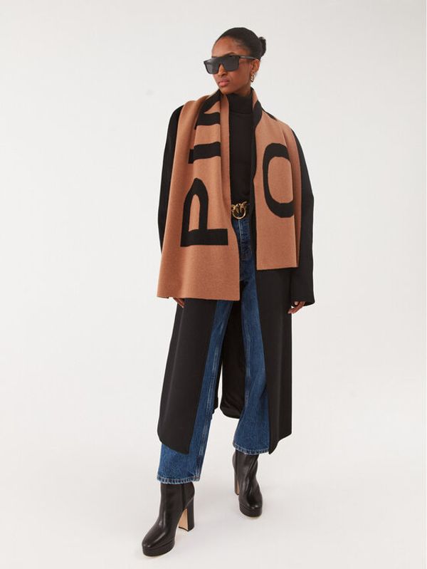 Pinko Pinko Шал Sogliola AI 23-24 PPRE 101506 A101 Кафяв