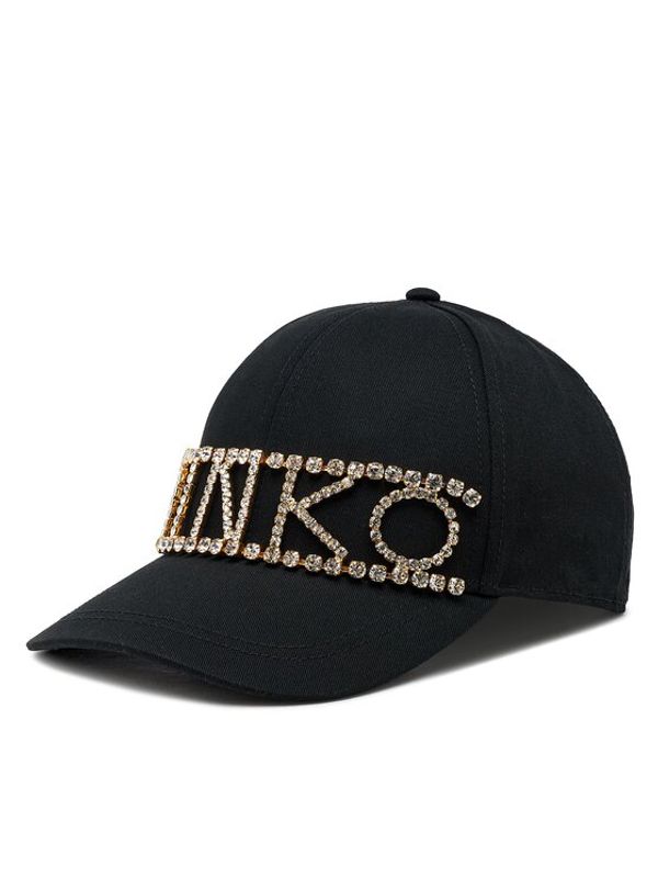 Pinko Pinko Шапка с козирка Account Baseball Cap AI 23-24 PPRE 101912 A16Y Черен