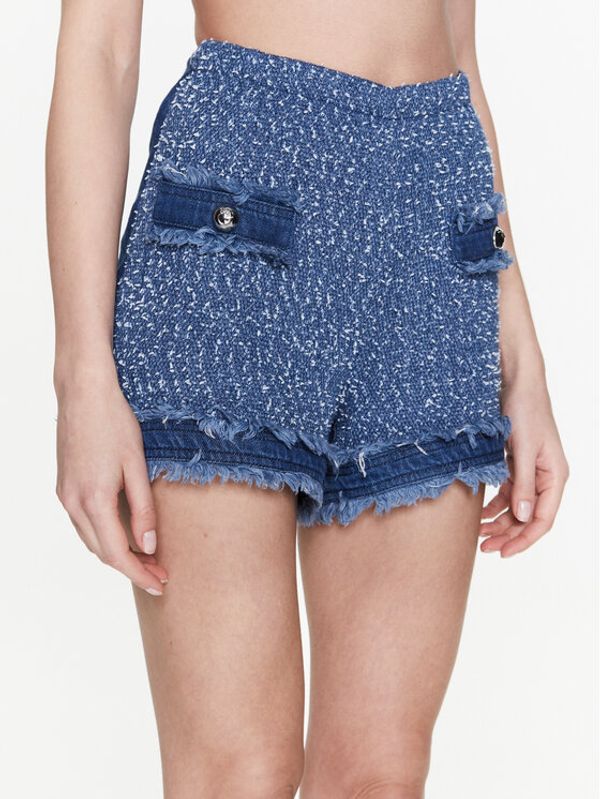 Pinko Pinko Шорти от плат 100405 A0I3 Син Regular Fit