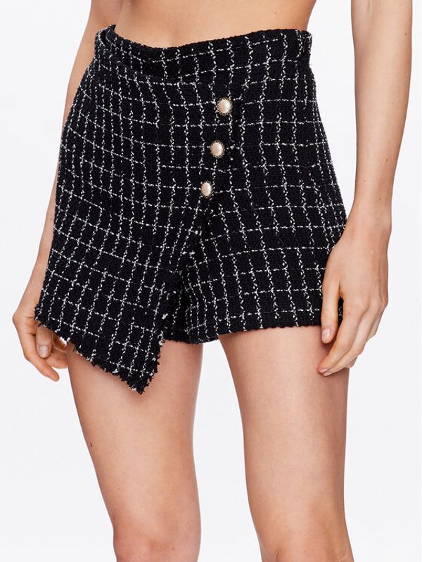 Pinko Pinko Шорти от плат 100407 A0IO Черен Regular Fit