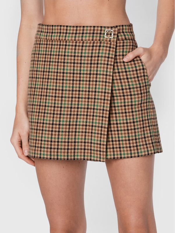 Pinko Pinko Шорти от плат Salento 1G184N A07Q Цветен Regular Fit