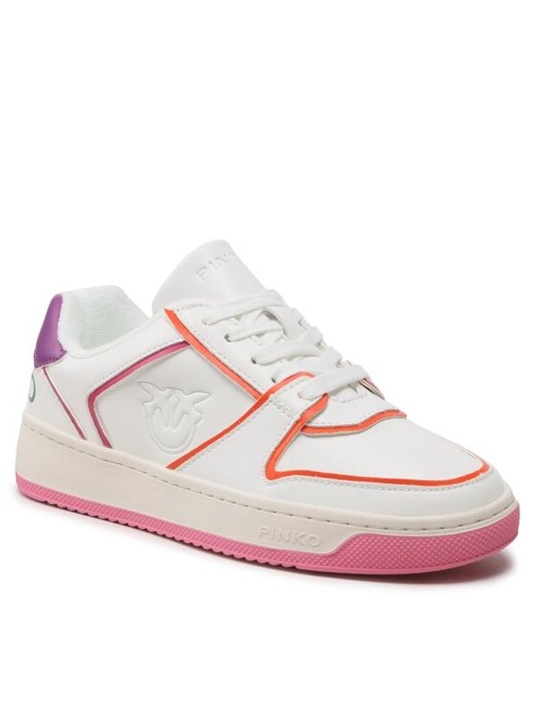 Pinko Pinko Сникърси Flamine Sneaker 20231 BLKS1 101226.A0VK Бял