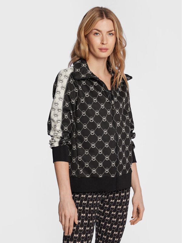 Pinko Pinko Суитшърт 101018 A0U0 Черен Regular Fit