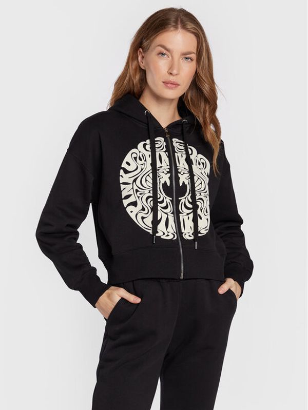 Pinko Pinko Суитшърт Leonida 1G1875 Y54B Черен Regular Fit