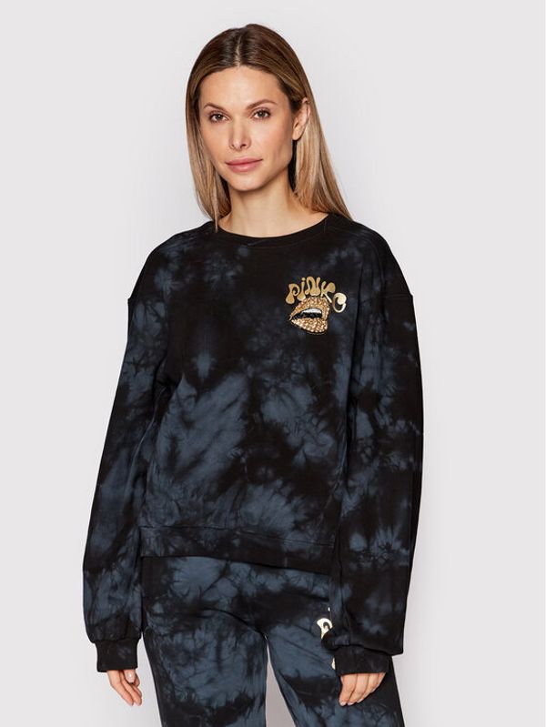 Pinko Pinko Суитшърт Monferrato 1G178Q Y7Y5 Черен Relaxed Fit