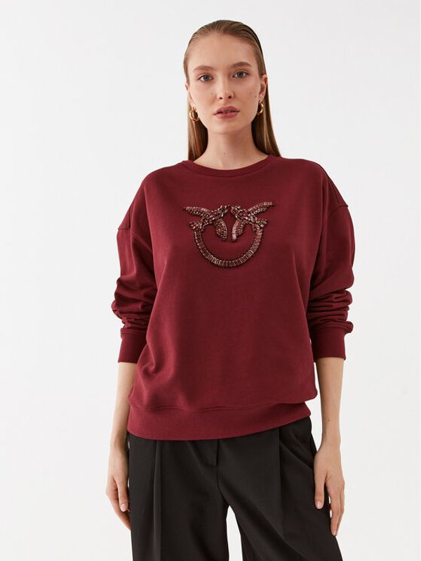 Pinko Pinko Суитшърт Nelly 100534 A15C Бордо Regular Fit