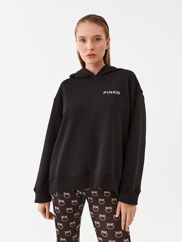 Pinko Pinko Суитшърт Sisma 101767 A13L Черен Relaxed Fit