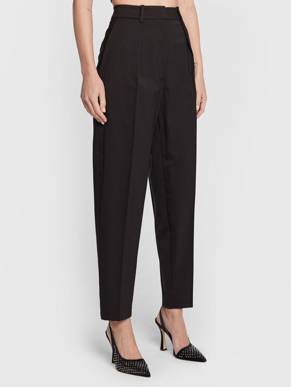 Pinko Pinko Текстилни панталони Pietra 1 1G18HP A04T Черен Regular Fit