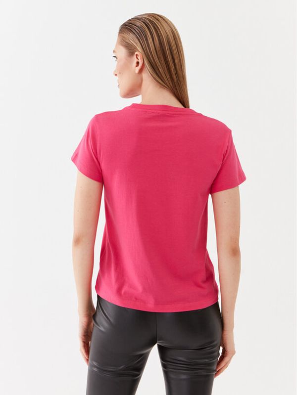Pinko Pinko Тишърт 100373 A0KP Розов Regular Fit