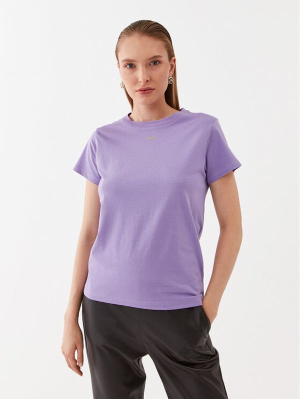Pinko Pinko Тишърт 100373 A0KP Виолетов Regular Fit