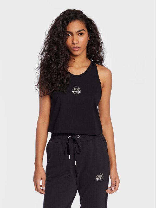 Pinko Pinko топ 100658 A0KO Черен Relaxed Fit