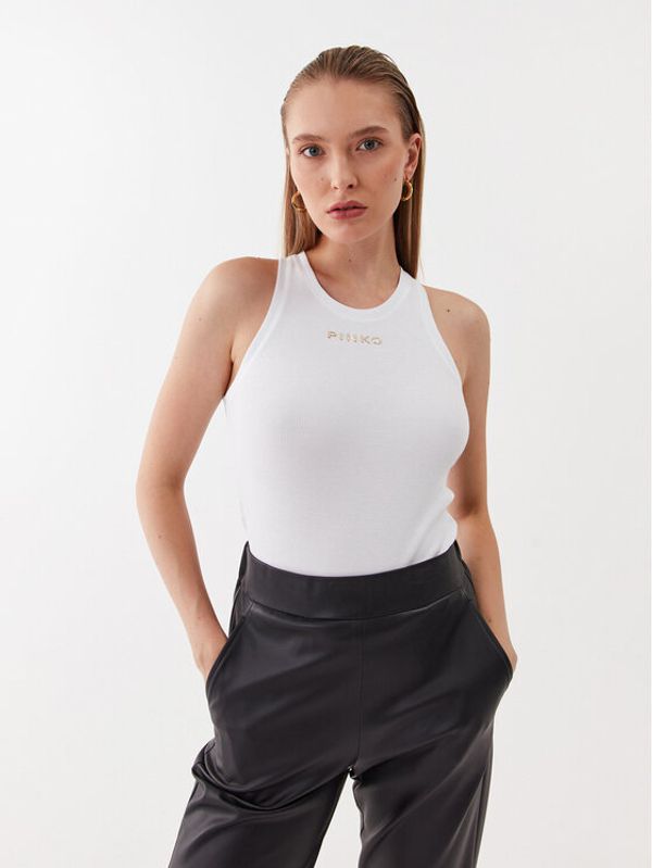 Pinko Pinko топ 100822 A15E Бял Regular Fit