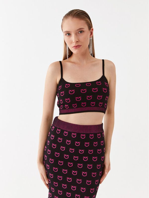 Pinko Pinko топ Cobo 101564 A112 Черен Slim Fit