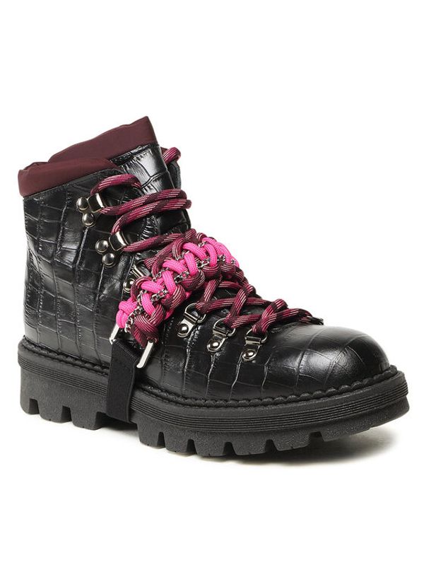 Pinko Pinko Туристически oбувки Zenzero Scarpa AI 22-23 BLKS1 1H2134 A07K Черен