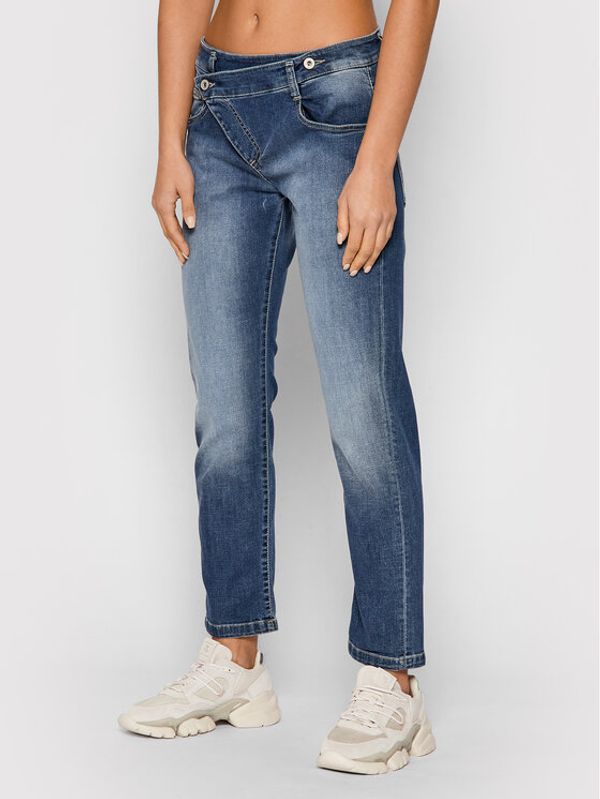 Please Please Дънки P0K5BQ2W4O Син Relaxed Fit