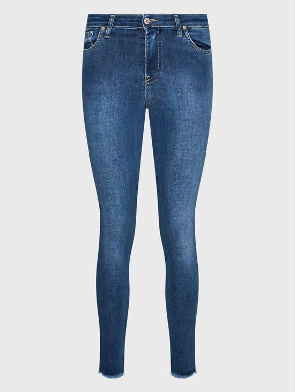 Please Please Дънки P0NHYR7NFD Тъмносин Skinny Fit