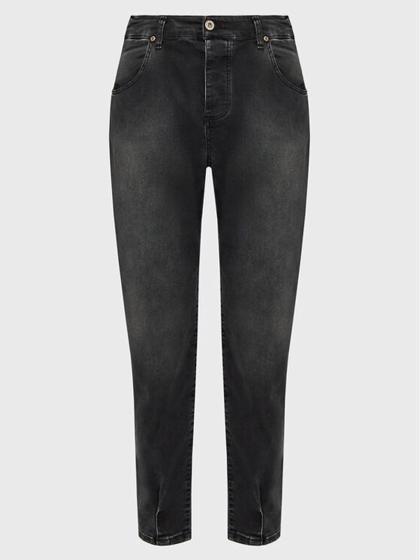 Please Please Дънки P0TACN9PAE Черен Regular Fit