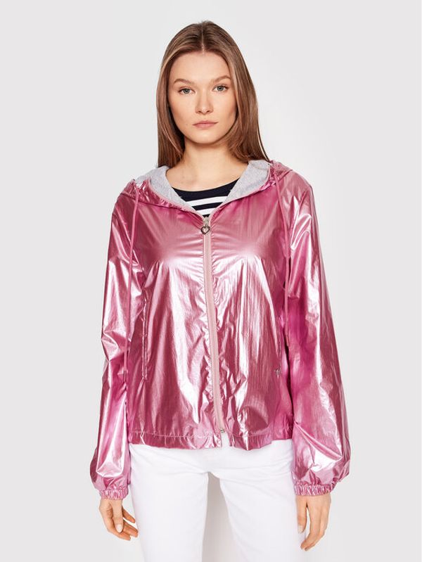 Please Please Преходно яке V0FQAO9000 Розов Relaxed Fit