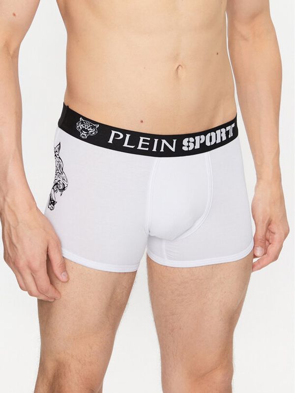 Plein Sport Plein Sport Боксерки Tiger SACC MUY0354 SJY001N Бял