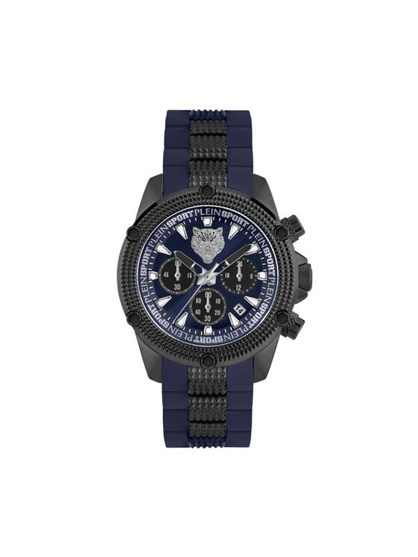 Plein Sport Plein Sport Часовник Hurricane PSDBA0123 Черен