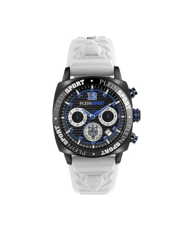 Plein Sport Plein Sport Часовник Wildcat PSGBA0823 Бял