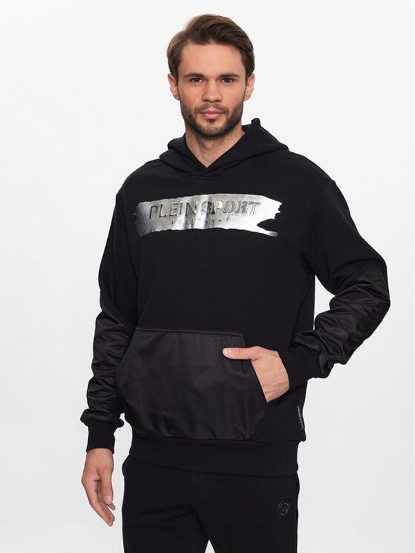 Plein Sport Plein Sport Суитшърт SACC MJB2877 SJY001N Черен Regular Fit