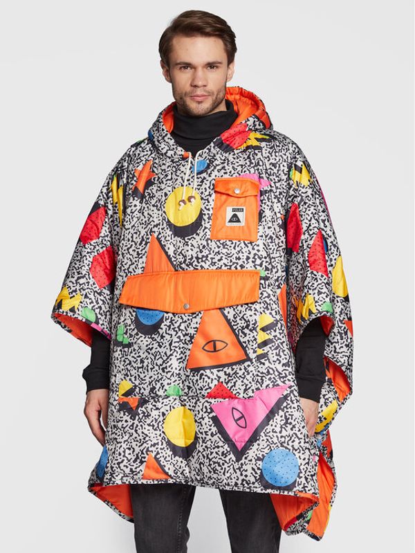 Poler Poler Пончо 223ACU5601 Цветен Relaxed Fit