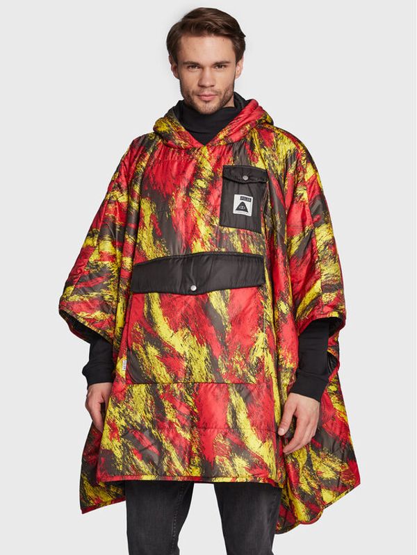 Poler Poler Пончо 223ACU5601 Цветен Relaxed Fit