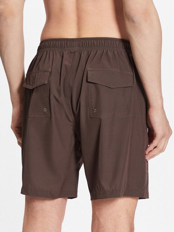 Poler Poler Спортни шорти Adventure 231APM4004 Кафяв Regular Fit
