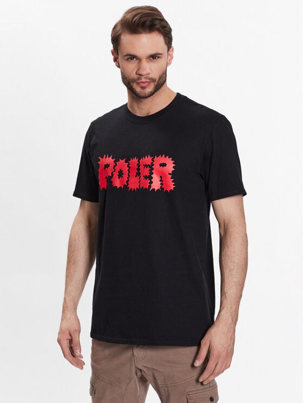 Poler Poler Тишърт 231APM2008 Черен Regular Fit