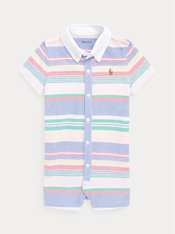 Polo Ralph Lauren Polo Ralph Lauren Бебешки гащеризон без стъпала 320900387001 Зелен Regular Fit