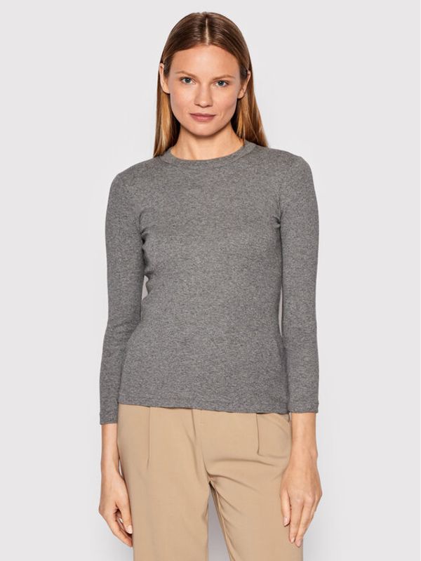 Polo Ralph Lauren Polo Ralph Lauren Блуза 211814413003 Сив Slim Fit