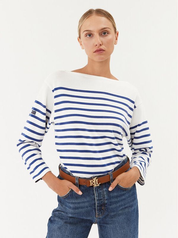 Polo Ralph Lauren Polo Ralph Lauren Блуза 211891523001 Екрю Regular Fit