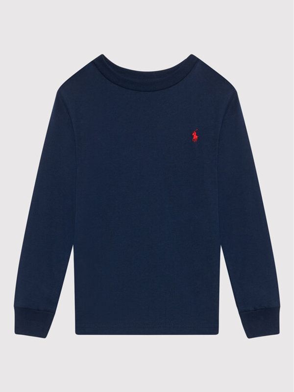 Polo Ralph Lauren Polo Ralph Lauren Блуза Ls Cn 322843804002 Тъмносин Regular Fit