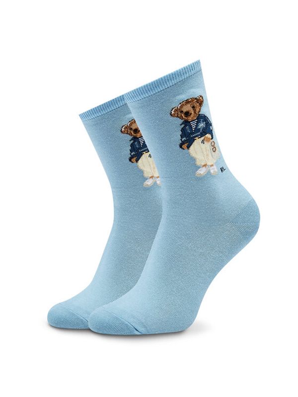 Polo Ralph Lauren Polo Ralph Lauren Чорапи дълги дамски 455908174001 Син