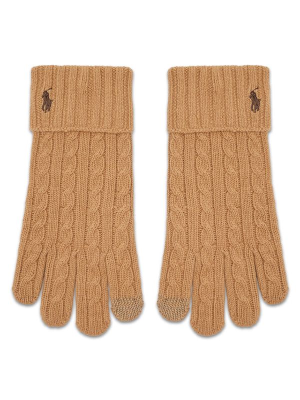 Polo Ralph Lauren Polo Ralph Lauren Дамски ръкавици 449891268004 Кафяв