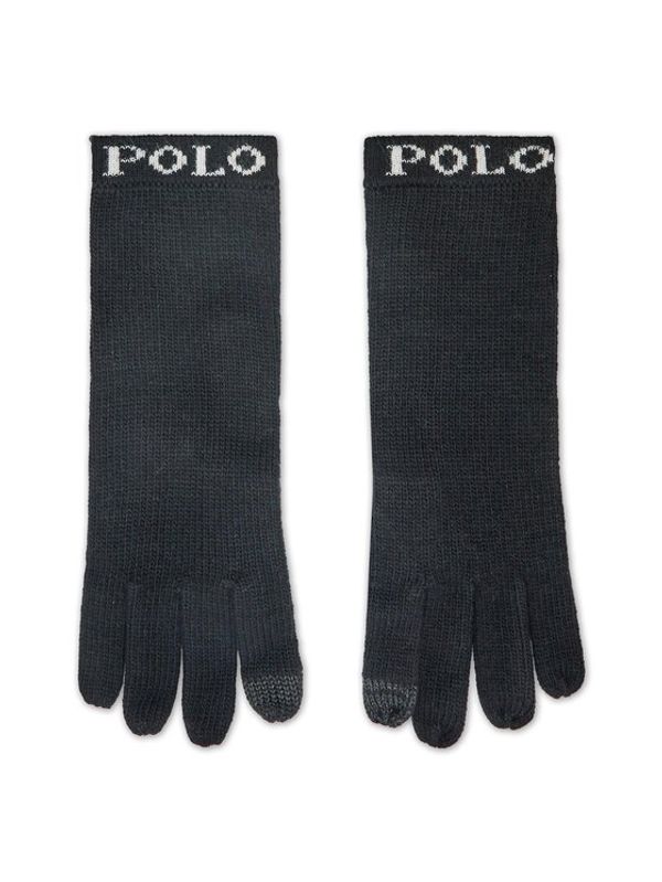 Polo Ralph Lauren Polo Ralph Lauren Дамски ръкавици 455907235001 Черен