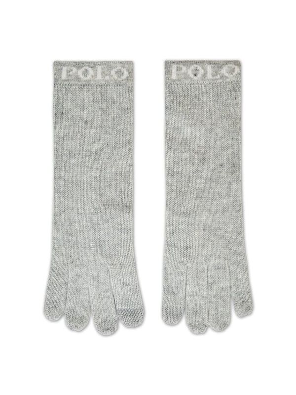 Polo Ralph Lauren Polo Ralph Lauren Дамски ръкавици 455907235002 Сив